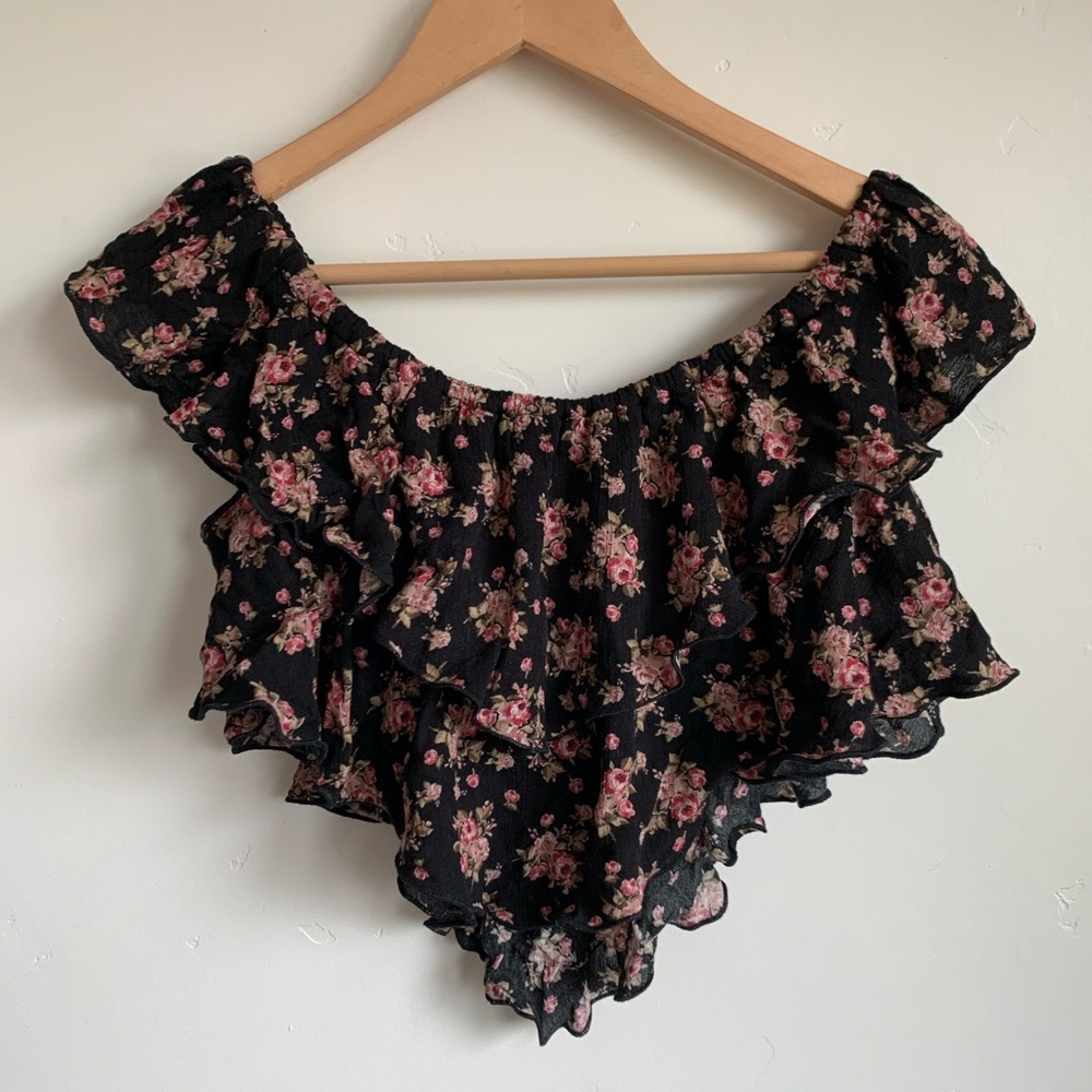 Blue Life Black Rose Jogger Two Piece Set